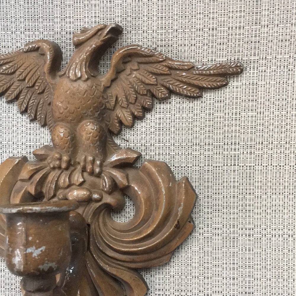 Vintage Wall Mounted Candle Holders - Picture 5 of 12